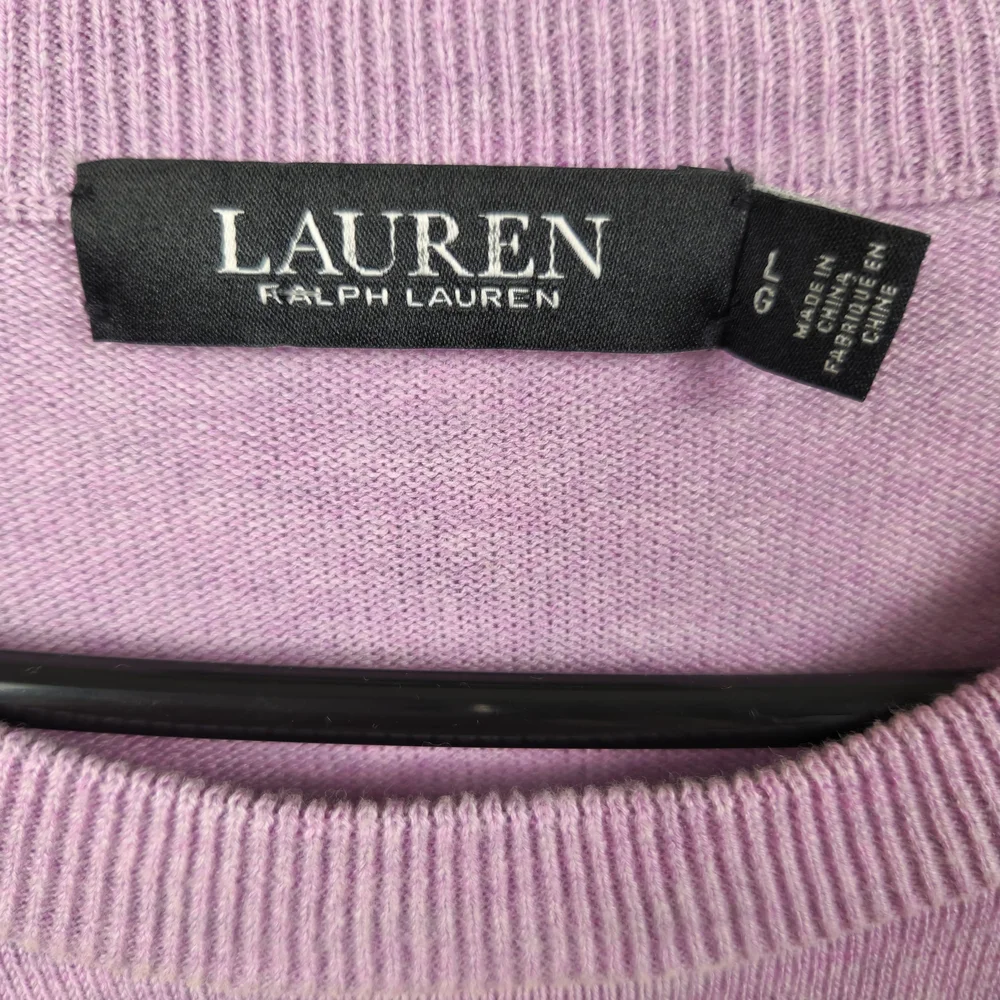 LAUREN Ralph Lauren Purple Sweater‎ Top Size L - Picture 3 of 12